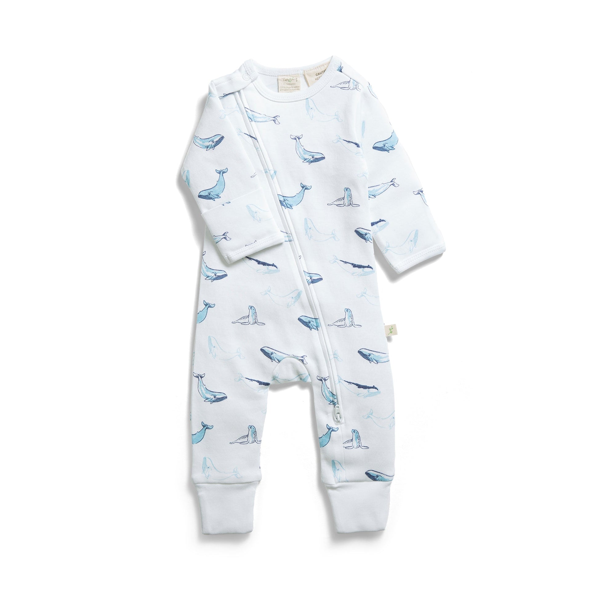 Baby Zipsuits - Organic Cotton Baby Clothing | Tiny Twig Australia