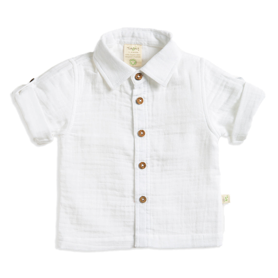 Crinkle Cambric Shirt
